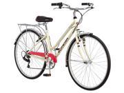Schwinn Women s S3045TR Fahrenbrook Hybrid Bike 16 Small Cream Cycling Bicycle Cycle