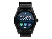 BLU X Link - Smartwatch compatible with Android and iOS -Black Smart Watch Water Resistant
