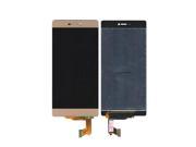 Gold Replace Full Assembly LCD Screen Touch Digitizer for Huawei Ascend P8 NE 2
