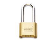 Resettable Combination Padlock Brass 2 Brass Color 6 Box