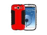 Xentris Wireless Hybrid Shell for Samsung Galaxy S III Red Black