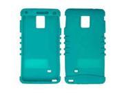 Cell Armor Rocker Series Skin Protector Case for Samsung Galaxy Note 4 Blueish Green