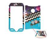Cell Armor Rocker Series Snap On Protector Case for Apple iPhone 6 iPhone 6s Galaxy Chevron Owls