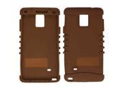 Cell Armor Rocker Series Skin Protector Case for Samsung Galaxy Note 4 Brown