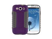 Xentris Wireless Hybrid Shell for Samsung Galaxy S III Purple Gray