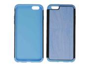 Cell Armor Novelty Protector Case for Apple iPhone 6 Plus Light Blue with Black Border