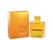 Solo Loewe Absoluto by Loewe for Men Eau De Toilette Spray 2.5 oz