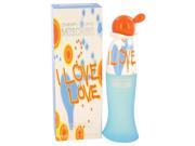 I Love Love by Moschino for Women Eau De Toilette Spray 1.7 oz