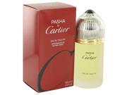PASHA DE CARTIER by Cartier for Men Eau De Toilette Spray 3.3 oz