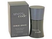 Armani Code by Giorgio Armani for Men Eau De Toilette Spray 1 oz