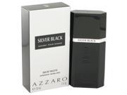 Silver Black by Loris Azzaro for Men Eau De Toilette Spray 1 oz