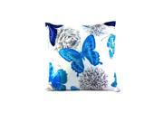 Butterfly Design Cushion Cover Filler