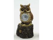 Owl On Stump Light Solar LED