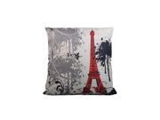 Eiffel Tower Print Cushion Filler