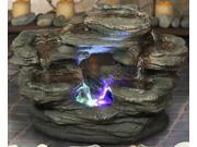 Fountain Rocks Multi Level with LED RGB