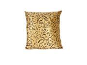 Two Tone Heart Pattern Cushion Cover Filler