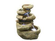 Fountain Rock 5 Level with LED