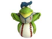 Warren Stratford Ribbitz Figurine Frog On Baseball