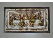 Christian Figurine Last Supper Wall Plaque Extra Small