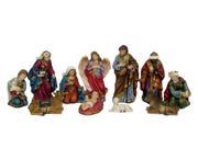 Christian Figurine Nativity And Three Wise Men Statues
