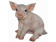 Pig Sitting Small Statue
