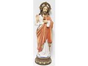 Christian Figurine Jesus Sacred Heart Statue 24