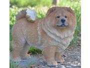 Dog Chow Chow Standing Statue