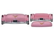 3D Shelf 1955 Elvis Pink Cadillac Trunk Opens with Lights