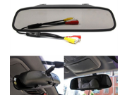 4.3 Inch TFT Security Parking Car Rear View Mirror LCD Monitor Car Rearview Mirror LCD Display Backup Parking System with Backup Camera