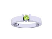MAMA Straight Bar Mother s Ring 14k White Gold Sz 7