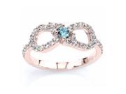 MAMA Infinity Mother s Ring 10k Rose Gold Sz 7