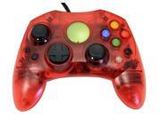 Replacement Controller for XBox Original Red Transparent by Mars Devices