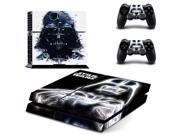 eXtremeRate Star War Limited Edition Game Theme Protective Vinyl Decal Sticker Cover for Sony PS4 Playstation 4 Dualshock 4 Console with 2 Controller skins