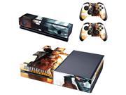 eXtremeRate® Battle Sticker Decal Skin Cover for Microsoft Xbox One Console Controller Kinect
