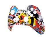 eXtremeRate® Hydro Dipped Sticker Bomb Custom Front Up Top Shell Case Cover Face Plate Replacement For Microsoft Xbox One Controller