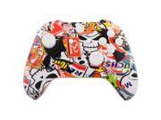 eXtremeRate® Hydro Dipped Sticker Bomb Full Housing Shell Case With Buttons for Microsoft Xbox One Controller