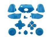 eXtremeRate® Solid Baby Blue RT LT RB LB Triggers Bumpers ABXY Guide Dpad Full Buttons Set Kits Mod for Xbox One Controller