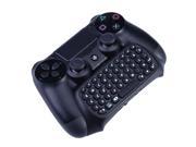 Bluetooth Mini Wireless Chatpad Message Game Controller Keyboard Chatpad for Sony Playstation PS4 Controller Black