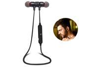 Megadream Sports Bluetooth 4.0 Sweat proof Noise Reduction APT X Headphone with Hands Free Microphone for Apple iPhone 6 6S Plus 5S iPad Air iPad Mini Samsung
