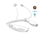 Bluetooth Headphones H1 Wireless Sports Running Gym BT4.0 Lightweight Stereo Noise Canceling In Ear Hands Free Potent Bass Neckband Headset Earphones W Mic for