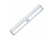 Megadream® Stick on Anywhere Portable 10 LED Wireless Motion Sensing Light Bar with Magnetic Strip Closet Cabinet LED Night Light Stairs Light Step Light Ba