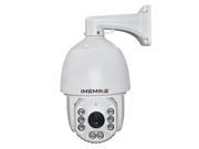 IMEMINE 6 PTZ Analog Middle Speed Day Night IR Dome Camera 30x Optical Zoom CCTV Surveillance 1200TVL