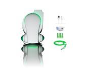 Cool On The Go Rechargeable Fan Green Bladeless Battery Operated Fan OVER FIVE HOURS USE ON HIGH!