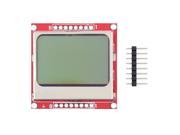 New 84*48 LCD Module White backlight adapter PCB for Nokia 5110 Arduino