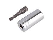 NEW Grip Universal Socket Wrench Power Drill Adapter 2 Piece Set FF