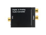 Digital Optical Coaxial Toslink Signal to Analog Audio Converter Adapter RCA