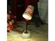Funny Modern DIY Creative Pouring Coffee LED Table Lamp USB