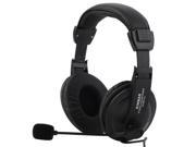 Headset Gaming Microphone Headphone with 3.5mm for PC Laptop Computer