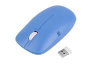 Wireless Optical Mouse 1000dBi High Quality Mice USB for PC Laptop G 136 blue