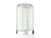 E14 7W 36 SMD 5730 Silver Side Light LED Corn Bulb Pure Warm White 110V 240V